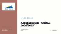 Appel à projets – Guétali 2026/2027